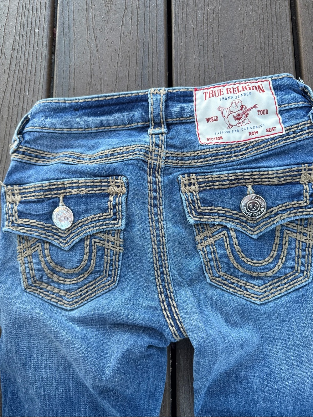 TRUE RELIGION SIZE 23 - BECCA Boot Cut Jeans